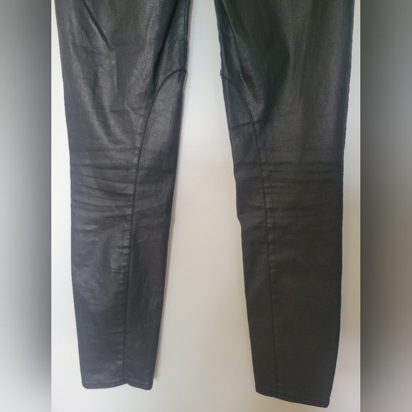 NEW MADEWELL 9” High Riser Skinny Jeans: Coated Edition sz.25 - Picture 11 of 15